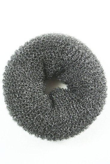 Small Size Black Bun Former. 65mm Overall Diameter by 28mm Deep (sizes may vary slightly as these are hand rolled).