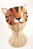 Childrens Wild Animals Felt Face Mask on Elastic. In Giraffe, Elephant, Monkey, Lion, Tiger and Zebra - view 7