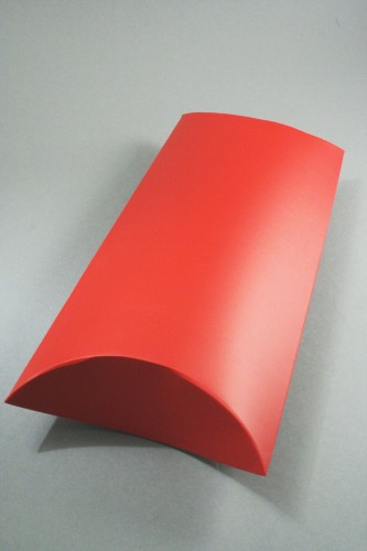 Red Pillow Pack. Size Approx. 25cm x 12.5cm x 5cm. This Item Comes Flat Packed.