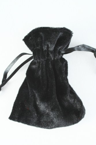 Black Velvet Pouches