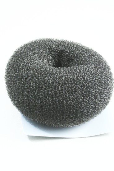 Large Size Black Bun Former. 105mm Overall Diameter by 45mm Deep (sizes may vary slightly as these are hand rolled).