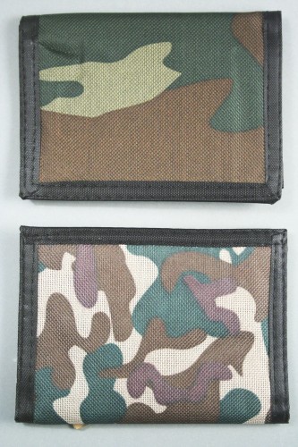 Camouflage Wallet in 2 Colourways.