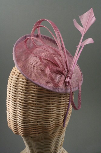 Purple Fascinators