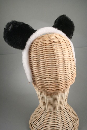Fur Fabric Panda Ears Aliceband