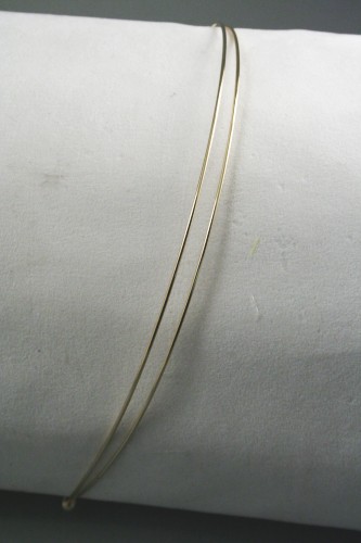 Gilt Double Wire Alice / Tiara Band.