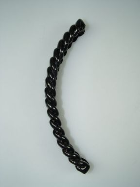 Banana-clip.Black Barleytwist. 