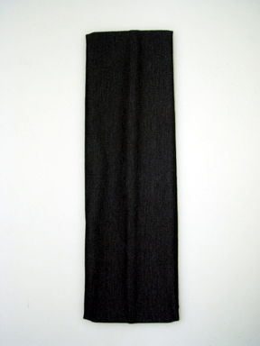 Black Bandeau. 22 x 7 cm approx