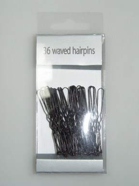 Pack of 36 Brown Hairpins.4.5 cm In Length 