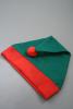 Child Size Christmas Elf Hat in Green with Red Trim. Approx Circumference 52cm - view 3