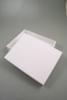 White Giftbox with White Flocked Inner. Approx Size 18cm x 14cm x 4cm - view 1