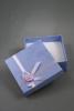 Gift Box with Satin Ribbon  and Rosebud Design. In Pink and Lilac (6 of each). Size 9cm x 9cm x 3cm - view 4