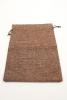 Walnut Jute Effect Drawstring Gift Bag. Approx 25cm x 18cm - view 2