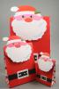 Santa Velcro Topped Christmas Gift Box. Approx Size 16cm x 12cm x 6cm - view 4