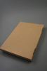 Natural Brown Card Fold Flat Packing Box. Approx Size: 28cm x 20cm x 2cm. - view 3