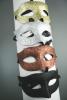 Glitter Masquerade Mask. In 4 Colours. Silver, Gold, Brown and Black - view 2