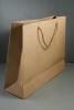 Natural Brown Paper Gift Bag with Cord Handles. Approx Size 27.5cm x 35cm x 10cm - view 3