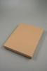 Natural Brown Kraft Paper Gift Box with Black Insert. Approx Size: 18cm x 14cm x 2.2cm. This Box has a Black Flocked Foam Pad Insert. - view 2