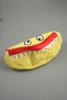 Childrens Monster Pattern Fabric Bum Bag with Adjustable Strap Front Zip Compartment. In Red, Yellow and Blue - view 2