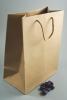 Natural Brown Paper Gift Bag with Corded Handle. Approx Size 23cm x 18cm x 10cm - view 1