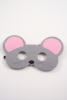 Childrens Woodland Animals Felt Face Mask. In Owl, Mouse, Hedgehog, Fox, Rabbit and Badger - view 6